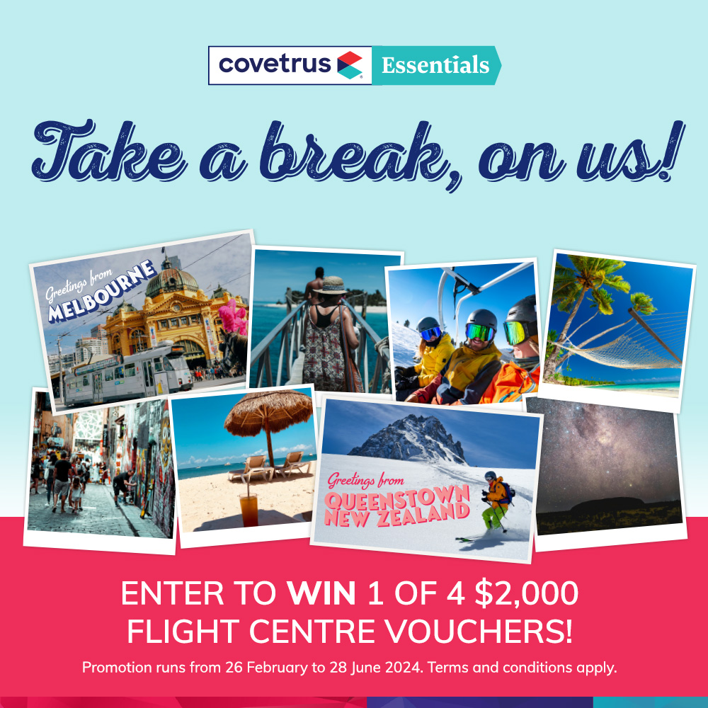 Take a Break with Covetrus Essentials Faxone™ Provet Australia